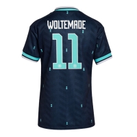 Tyskland Nick Woltemade #11 Bortatröja Dam VM 2026 Kortärmad